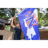 Proud to be Purple! NSU student volunteers get Natchitoches revved up for Fall 2025.