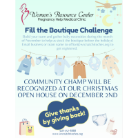 Women's Resource Center Announces ''Fill the Boutique Challenge''