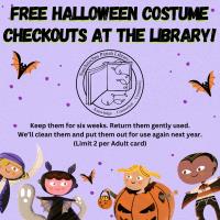 No Trick: Library Offers Free Halloween Costume Checkout