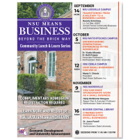 NSU Means Business - Lunch & Learn Series Starts Sept. 14
