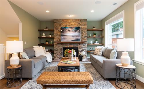 Staging & Photography - Great room Staging & Photography - Great room