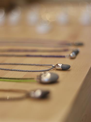 Necklaces using PNW pebbles