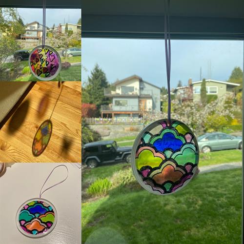 CraftLab Seattle - Suncatchers from Recycled Materials