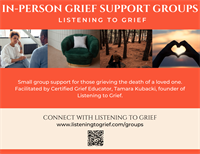 Grief Support Group (Monday Evening)