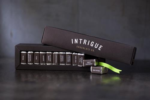 Intrigue Chocolate Packaging Design
