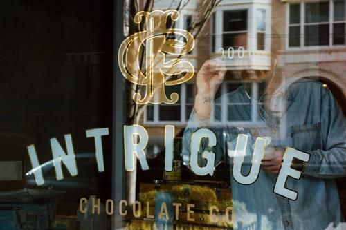 Intrigue Chocolate Branding, Design & Activation
