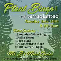Plant Bingo at Mr. B's Mead Center
