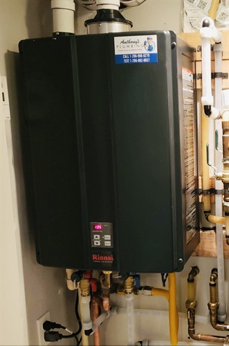 Tankless Water Heater Install 