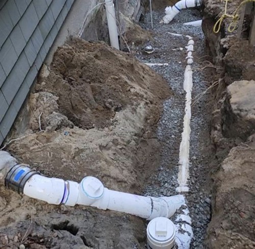 Side Sewer Install