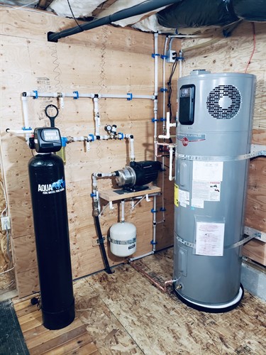Whole House Filter and Water Heater Install