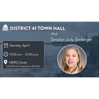 District 41 Town Hall with Senator Judy Seeberger 