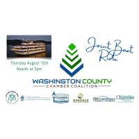 Joint CHAMBER Cruise MIXER 2024 with Washington County Chamber Coalition members!