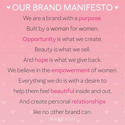 Our Brand Manifesto