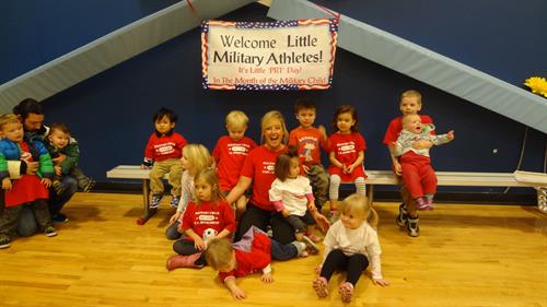 The Month of the Military Child Fitness Celebration