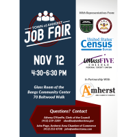 2019 Job Fair w/ Town of Amherst