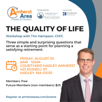 Workshop with Tim Hampson: The Quality Of Life