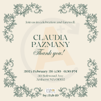 Claudia Farewell Celebration