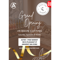Ribbon Cutting and Grand Opening at Aster & Pine