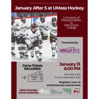 2025 January After 5: UMass Hockey vs. Merrimack College