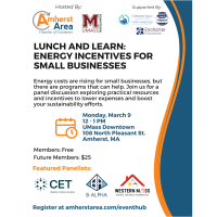 2026 Lunch & Learn: Energy Incentives for Small Businesses
