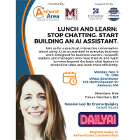 2026 Lunch & Learn: Stop Chatting. Start Building An AI Assistant.