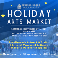 Mill District General Store & Local Art Gallery Annual Holiday Arts Market