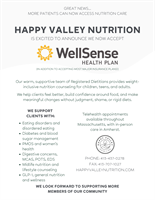 Happy Valley Nutrition Now Accepting WellSense Insurance