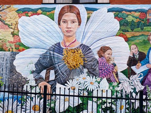 Amherst history mural Amherst history mural