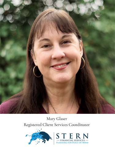 Mary Glaser, Registered Client Services Coordinator