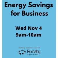 Energy Savings for Business- BC Hydro