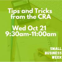 Small Business Tips and Tricks from the CRA