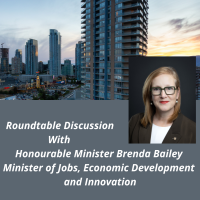 Roundtable Discussion with Minister Brenda Bailey