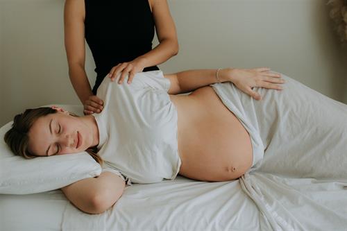 Soma Burnaby works with pregnancy to provide ease