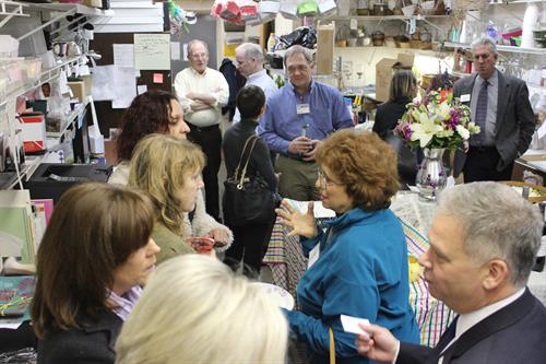 Jan. 21, 2016 networking mixer at Flowers n Ferns