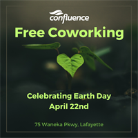 Confluence Free Coworking Day - Earth Day