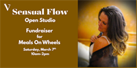 Sensual Flow Open Studio Fundraiser for Meals On Wheels