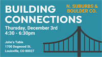 December Building Connections Networking Event (N. Suburbs & Boulder Co.)