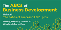 The ABCs of BD: The habits of successful B.D. pros