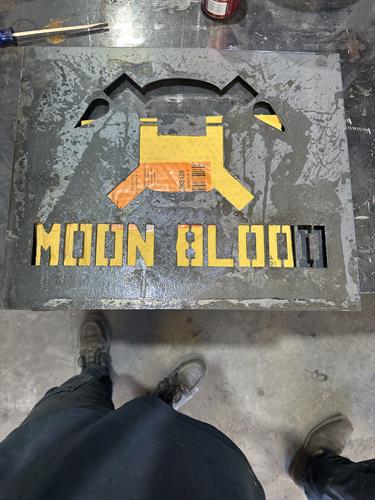 sign plasma cutting