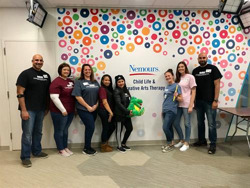 DSC Volunteers at  Nemours Hospital for Children