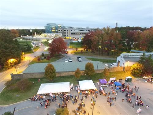 AI DuPont Hospital --- Walk for the Cure --- DRONE view