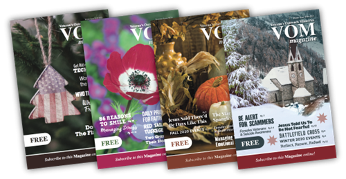 Covers of our 2020 VOM Magazine series.