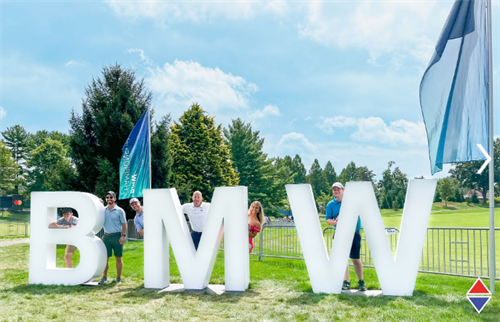 Took some of our customers out to the BMW championship for a day of networking and fun!