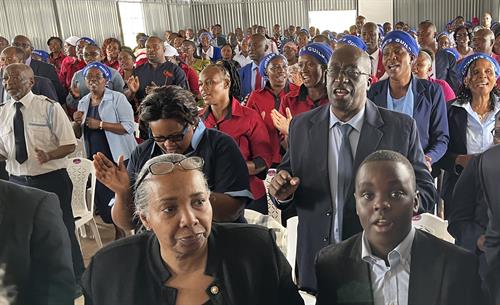 Church Dedication in Kenya