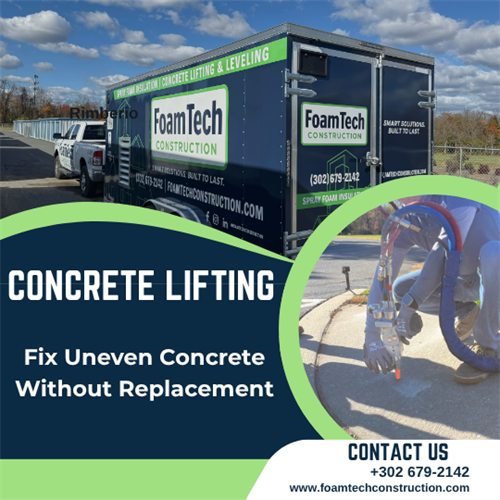 Concre lifting Services Residential & Commercial