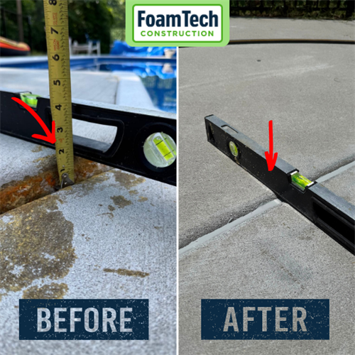 Pool Deck LIFTING & Leveling