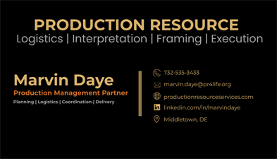 Production Resource Production Resource
