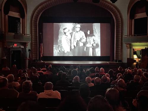 Silent Film from Opening Night