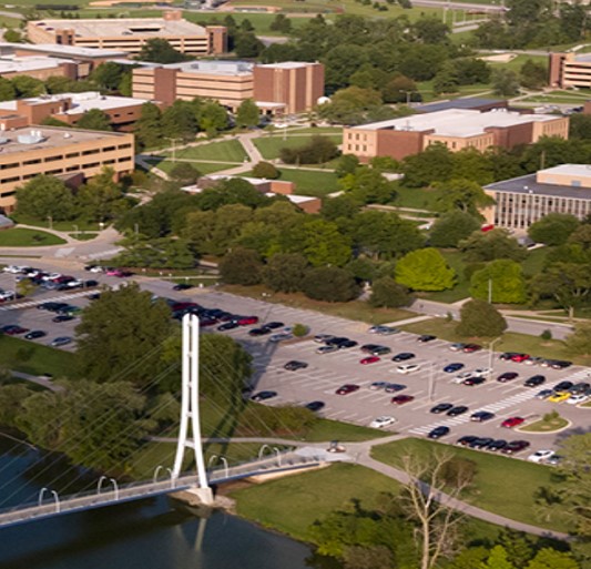 Indiana University Fort Wayne aerial photo