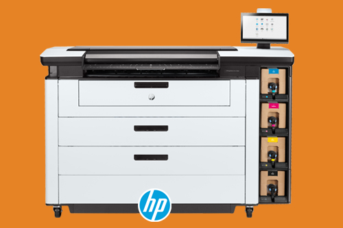 HP PageWide PRO prints on roll paper and boards